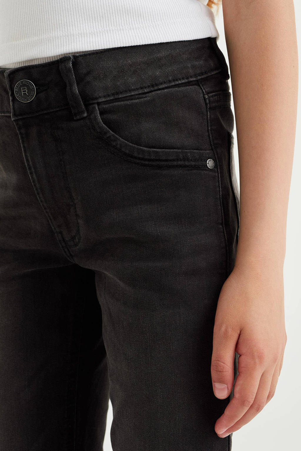 WE Fashion flared jeans black denim