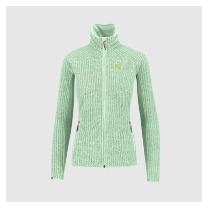 Polaire Femme Karpos Rocchetta Vert Clair