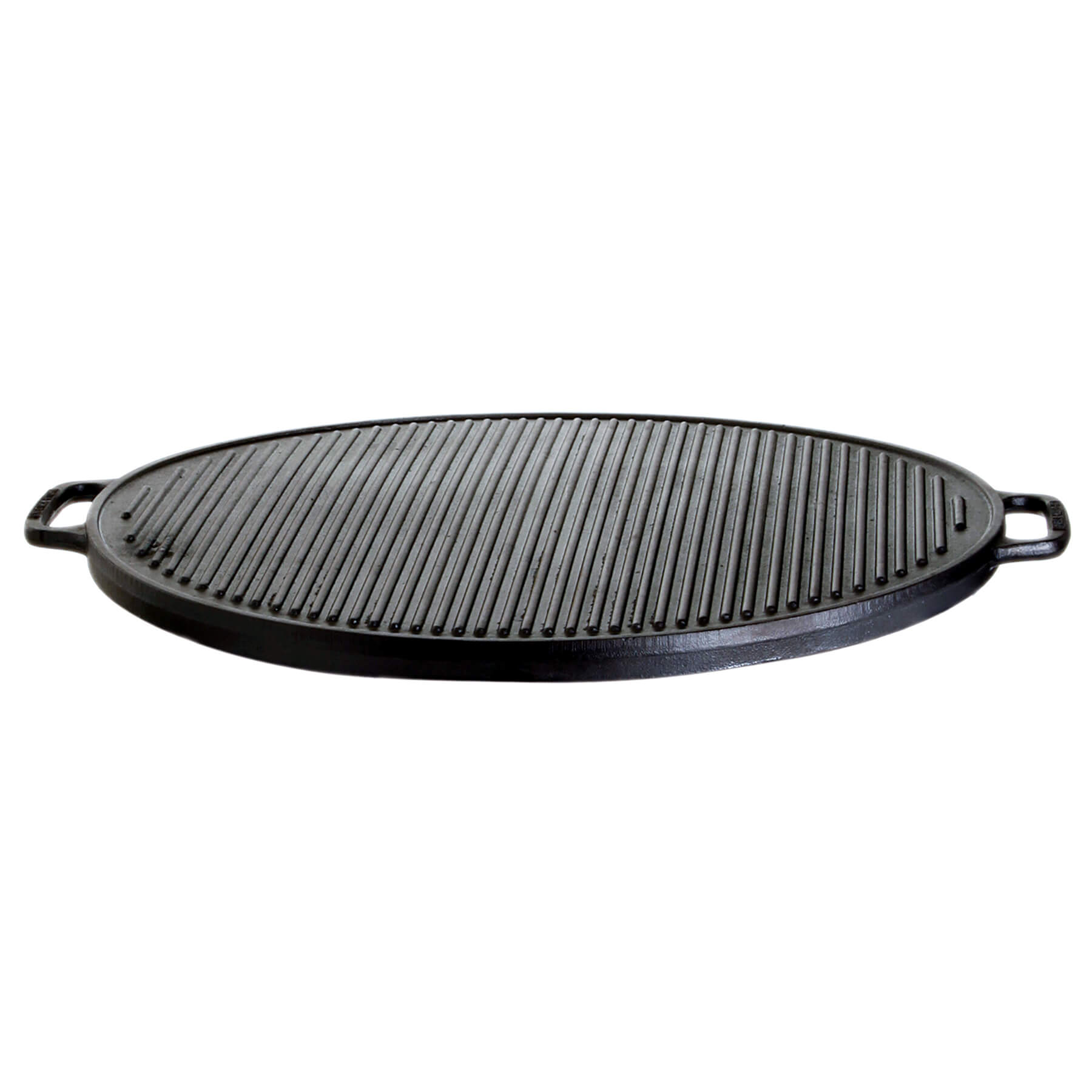 Hochwertiges Paella-Grill-Set mit Gusseisen-Grillplatte: 2-Ring Gasbrenner, stabiler Dreibein-Ständer, höhenverstellbar, Ø 38 cm