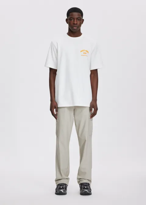 T-shirt met print student off-white (WIT.O)