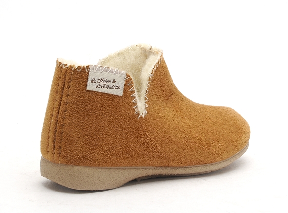 La maison de l espadrille chaussons enfant 6336 6 marron