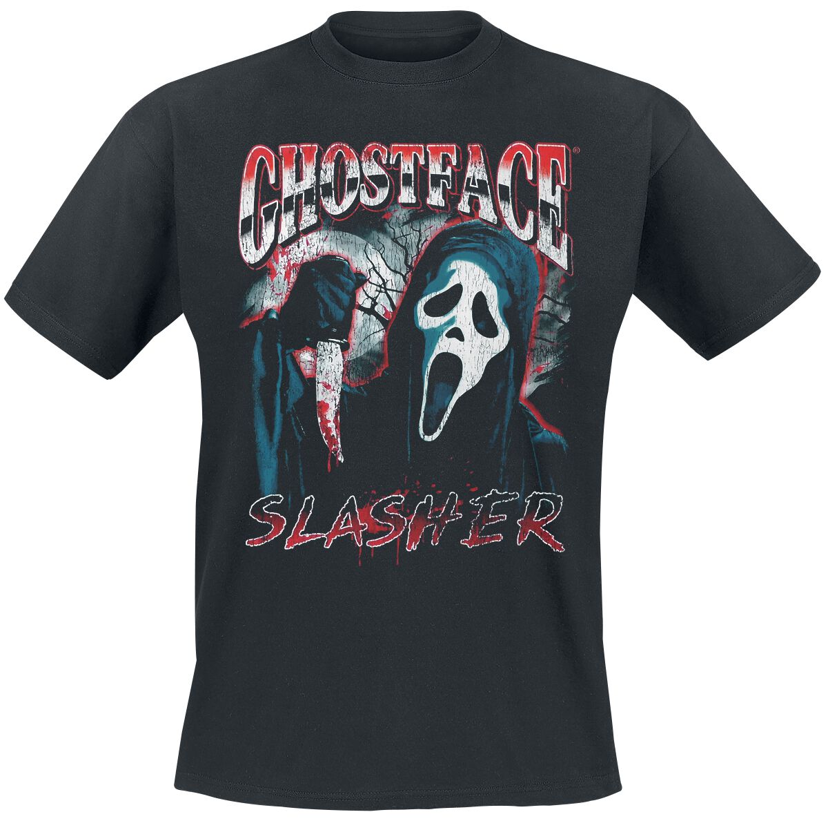 Ghostface - Slasher | Scream (Film) T-Shirt Manches courtes