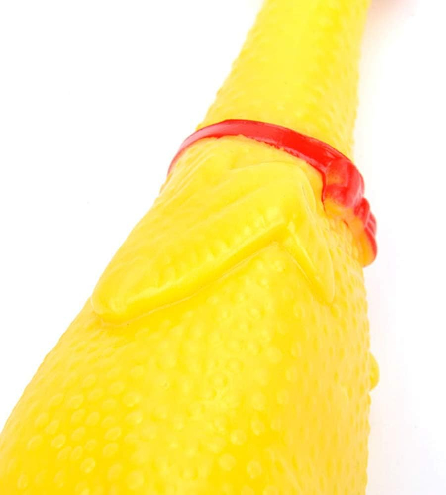Quietschendes Hunde Spielzeug Chicken Interaktive Kau Figur - Schreiendes Huhn