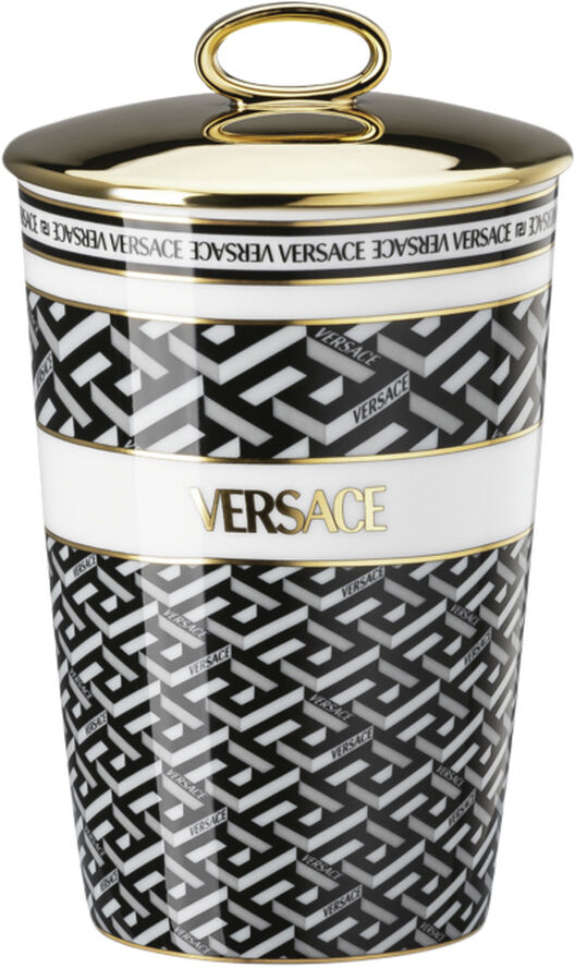 Versace Table light2p/sc. wax, Signature Black, La Greca Flerfarvet