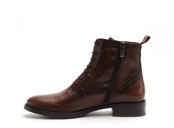 Dorking boots bottine plates femme d8343su marron