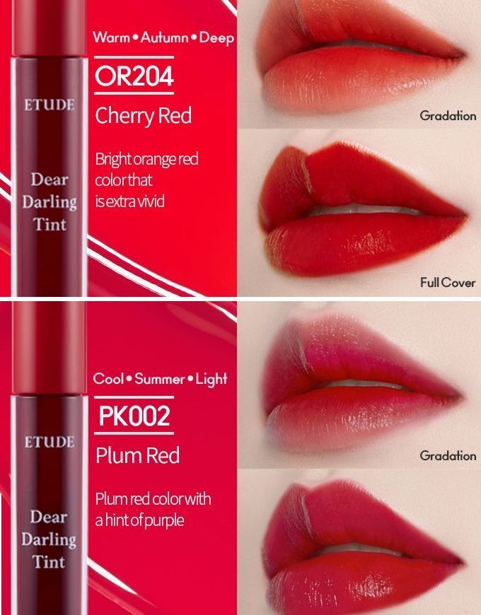 ETUDE - Dear Darling Tint - 10 kleuren