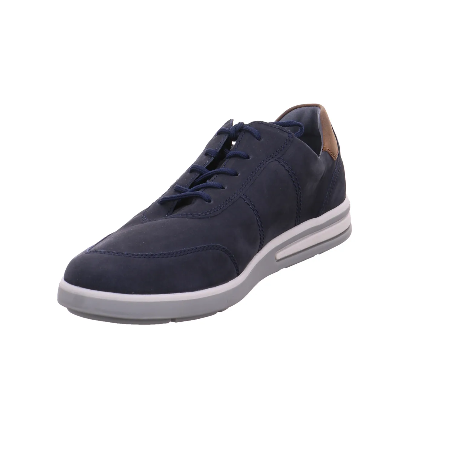 WALDLÄUFER Halbschuhe Sneaker Blau Leder