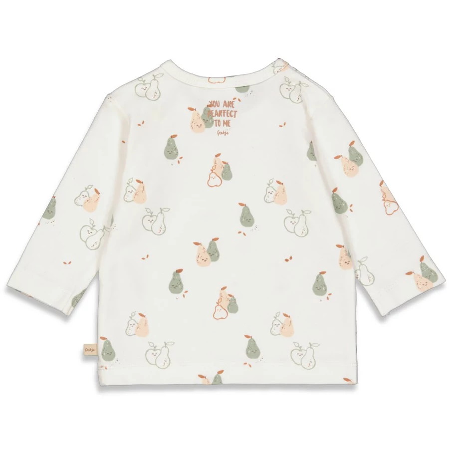 Feetje Langarmshirt Pearfect Offwhite