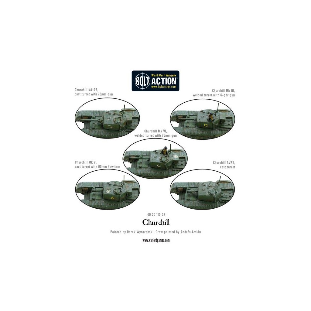 Bolt Action - Churchill Tank