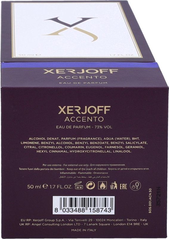 Xerjoff - Accento - Eau De Parfum Spray - 50 ml