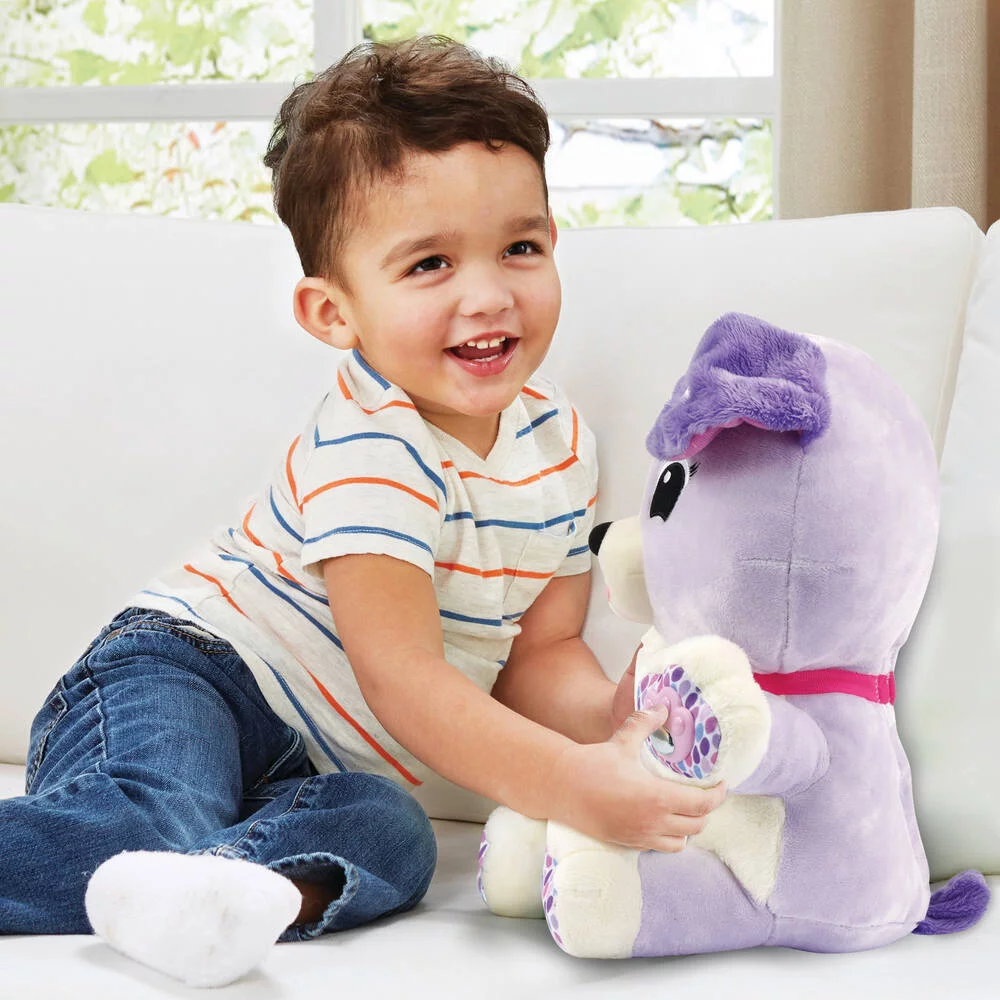 PELUCHE - VIOLETTE, MON AMIE PATTES MAGIQUES