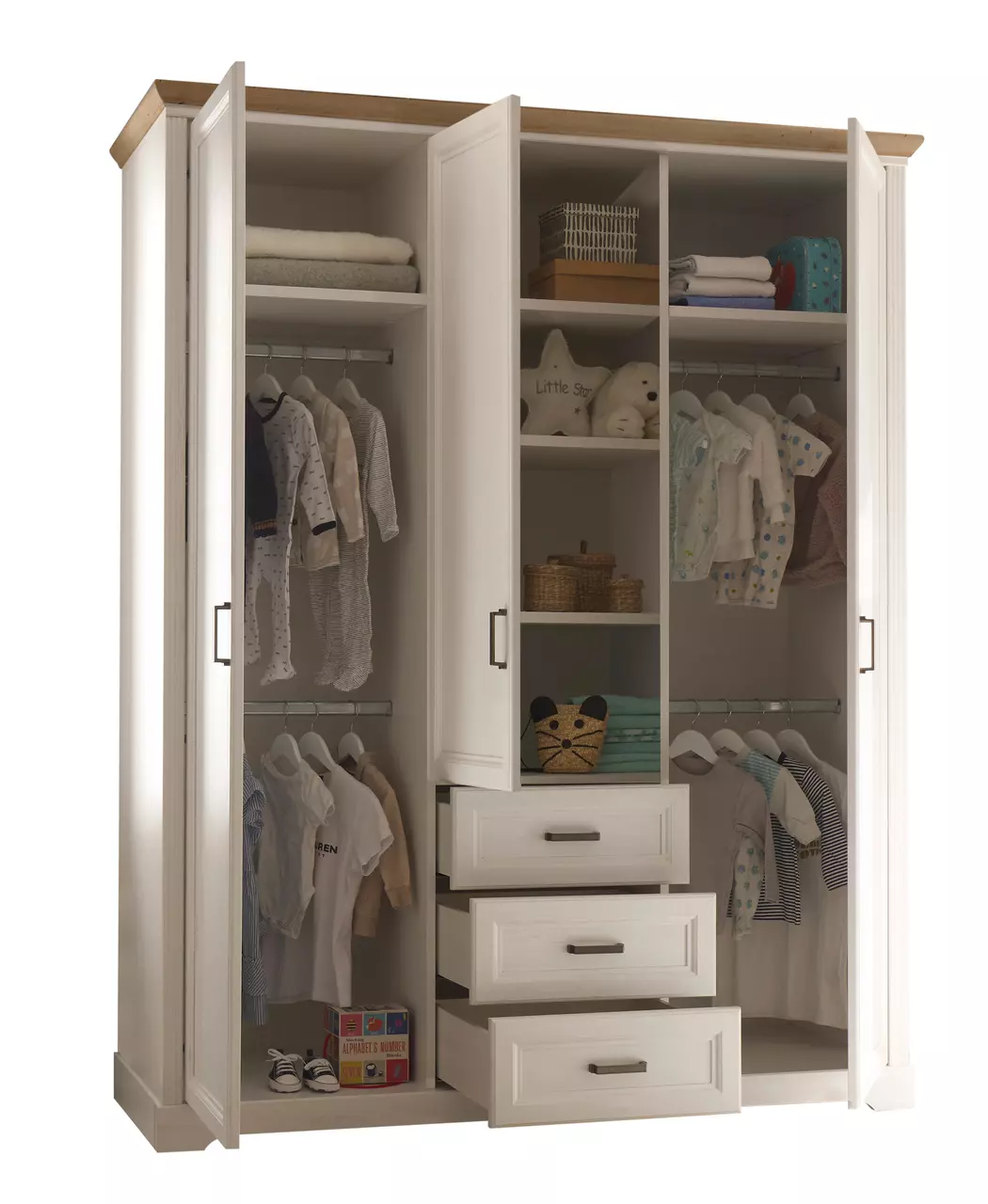 Babyzimmer-Set Jasmin 3tlg.