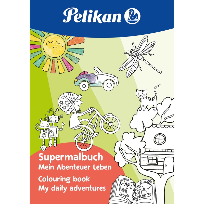 Pelikan Malbuch, Mein Abenteuer Leben, A4
