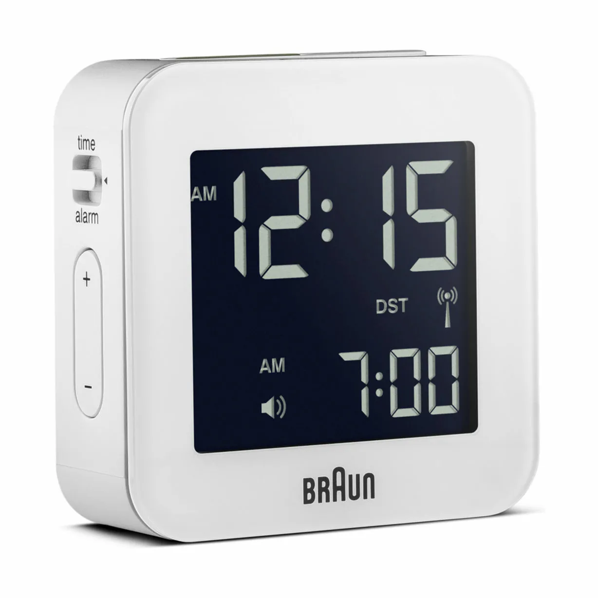 Braun armbåndsure BC09W-DCF WHWH-DCF Vækkeur