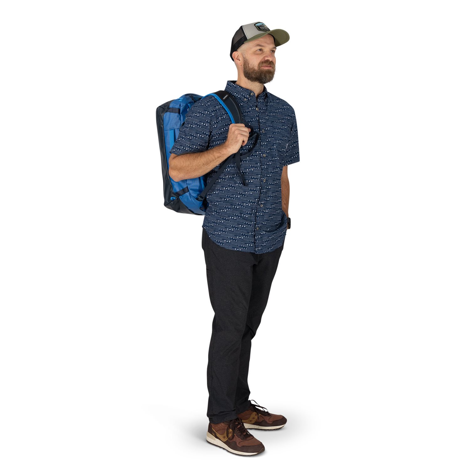 Osprey Transporter Squffel 70 blue flame-scoria blue