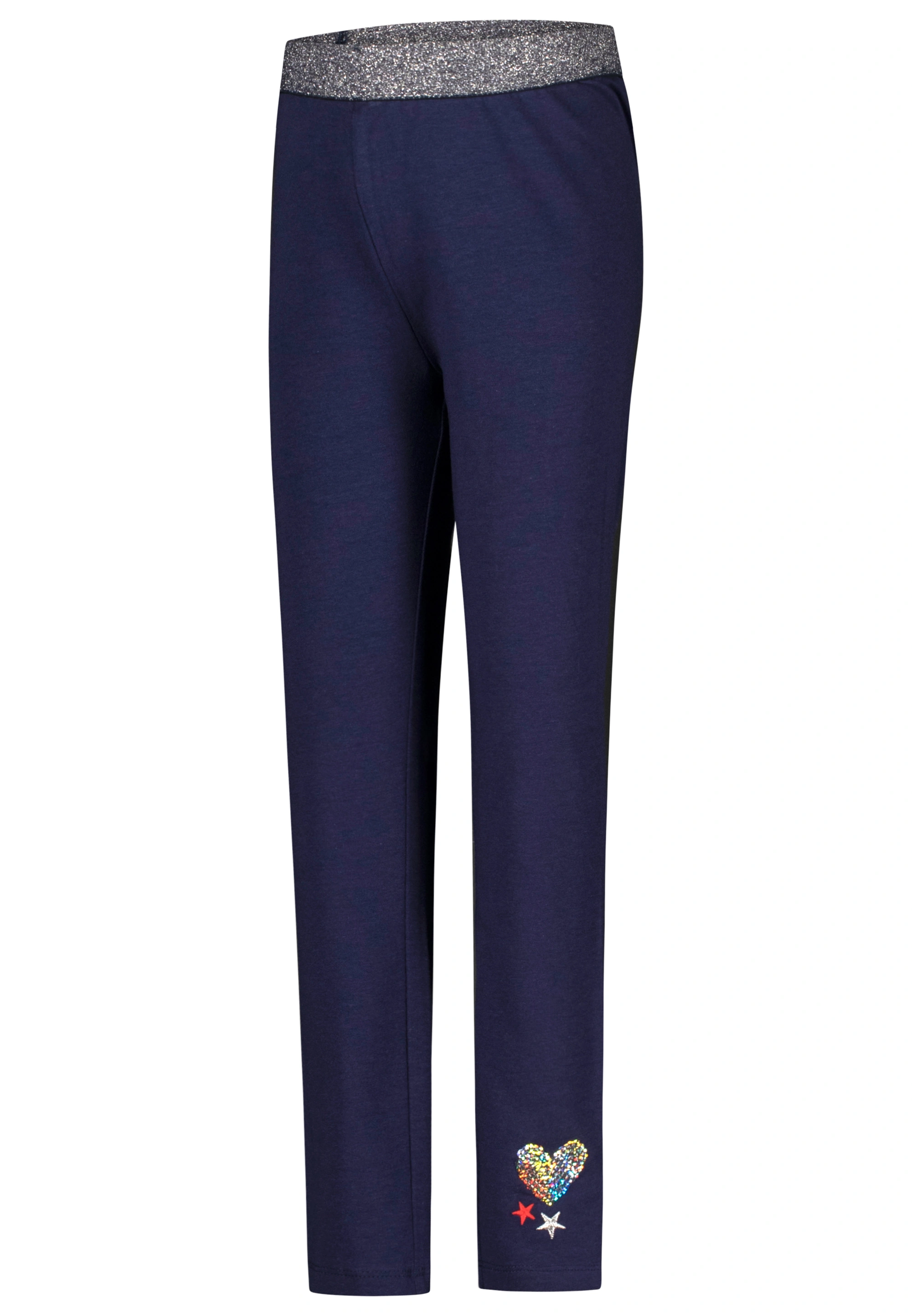 Leggings HEART in true navy