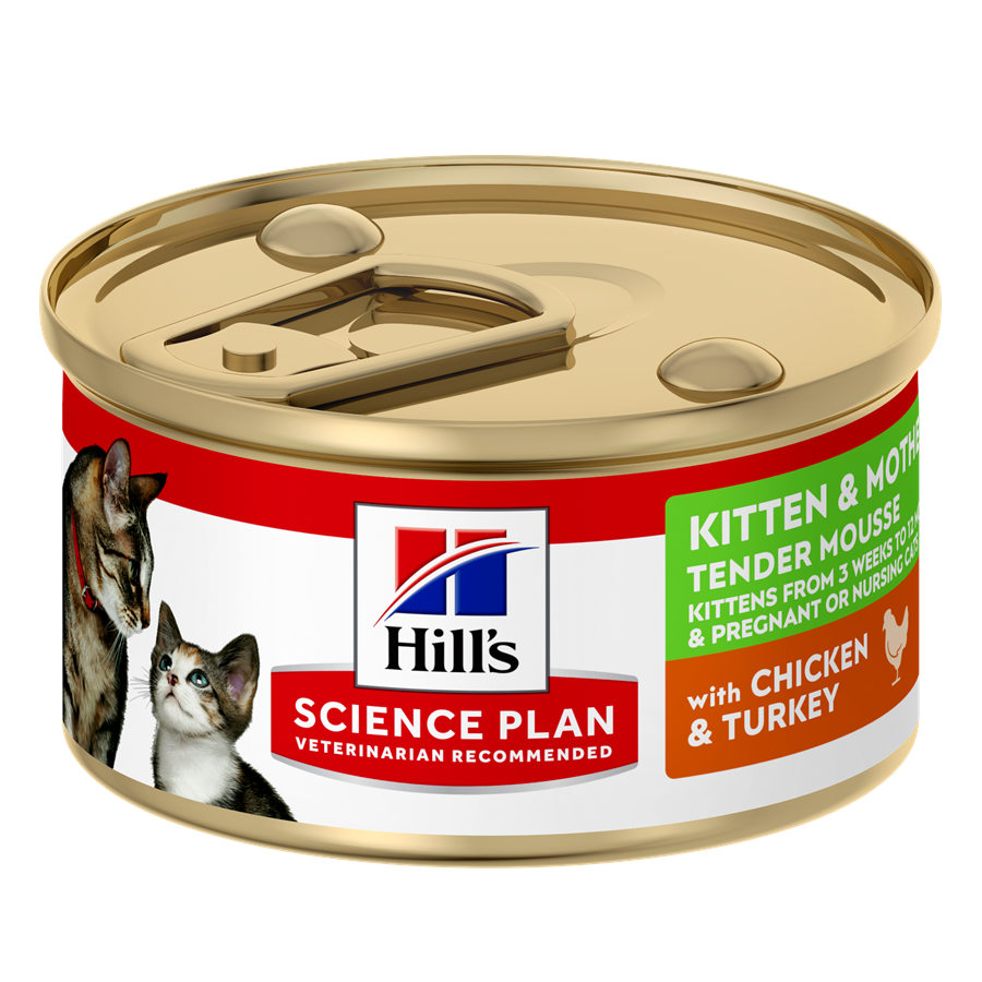 Mousse de Frango e Peru Hill's Science Plan para Gatos (Lata)