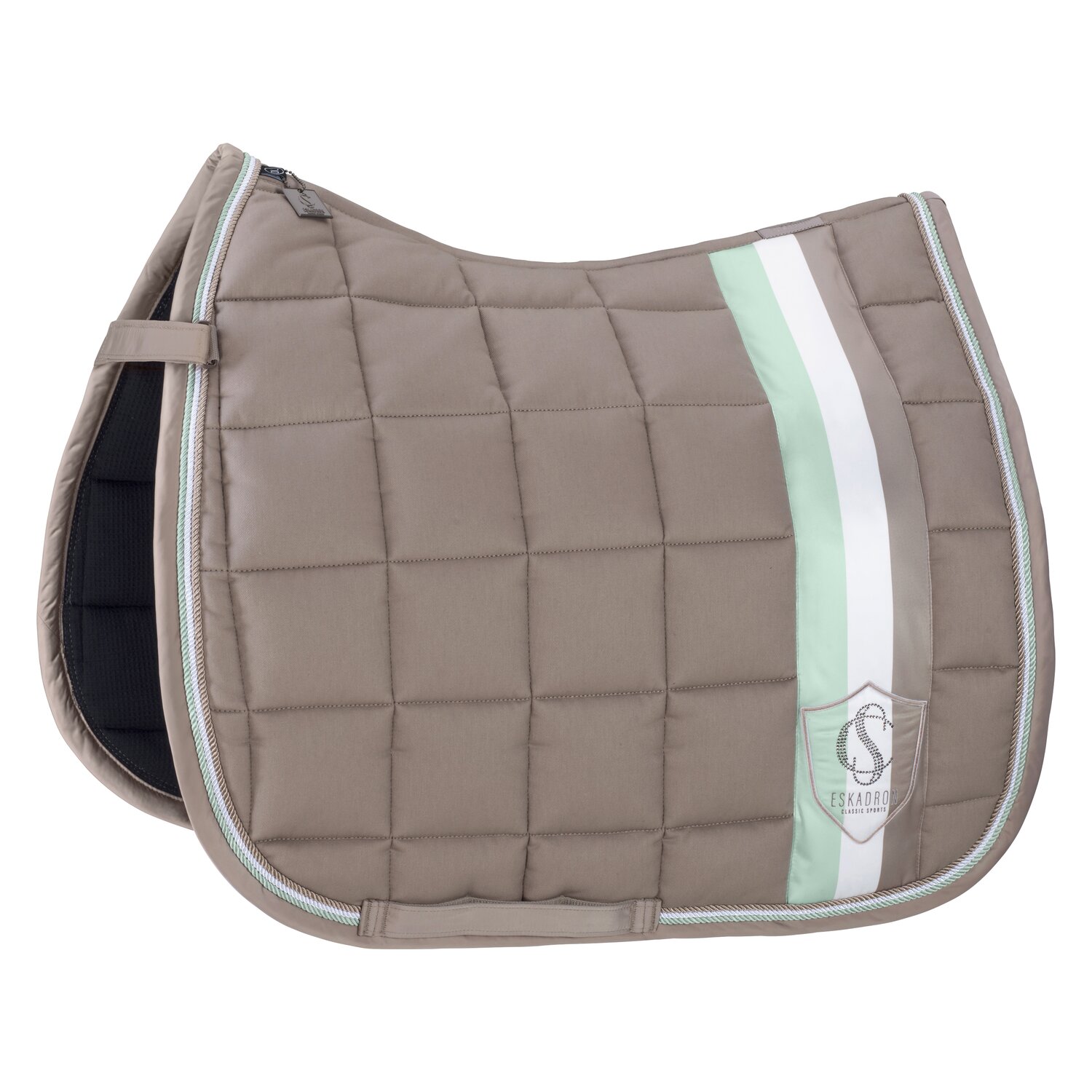 ESKADRON Classic Sports Schabracke Big Square Cotton - velvet taupe