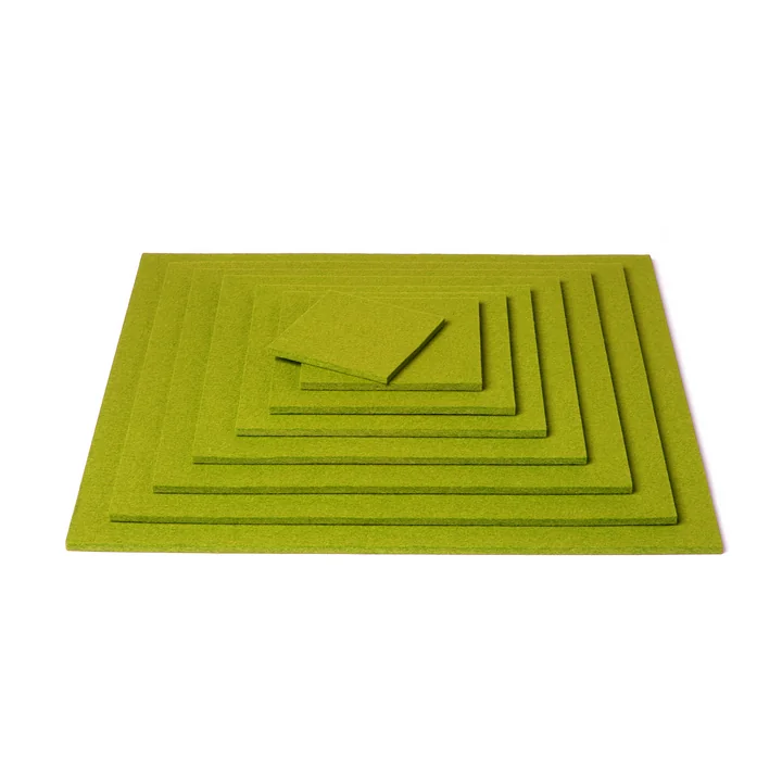 Hey Sign - Untersetzer quadratisch, 5 mm, 9 x 9 cm, anthrazit