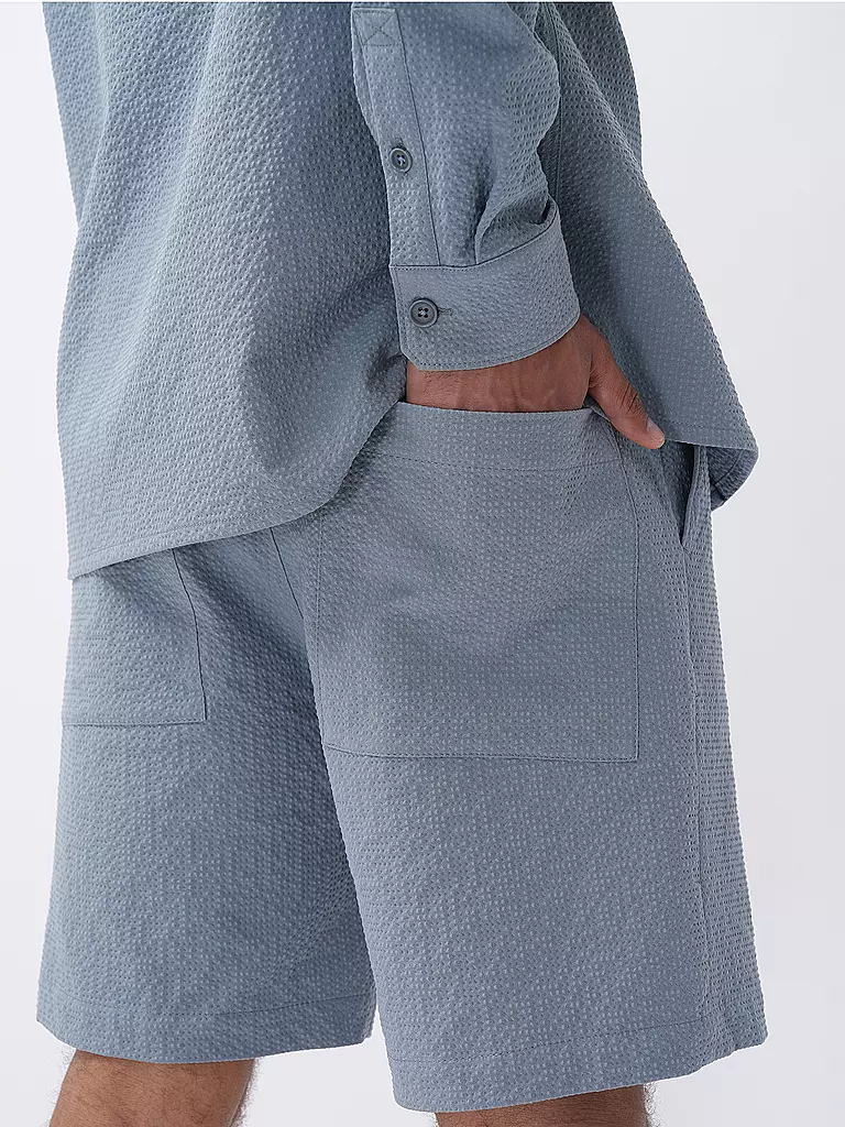 DRYKORN Leinenshorts SAYO 10 hellblau