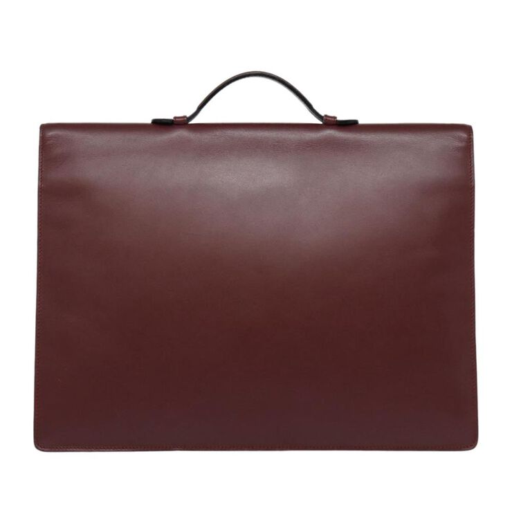 Cartier Vintage Cartier Briefcase Burgundy
