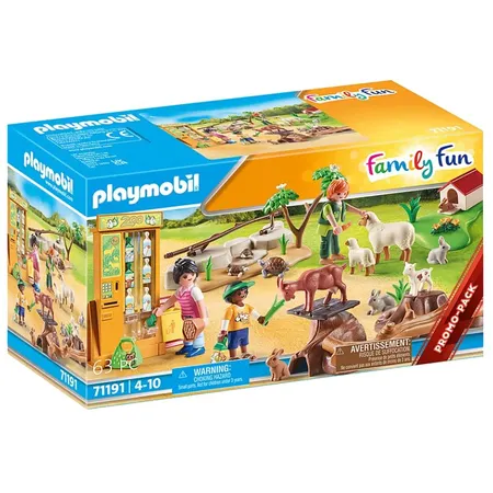 PLAYMOBIL® 71191 Family Fun: Erlebnis-Streichelzoo