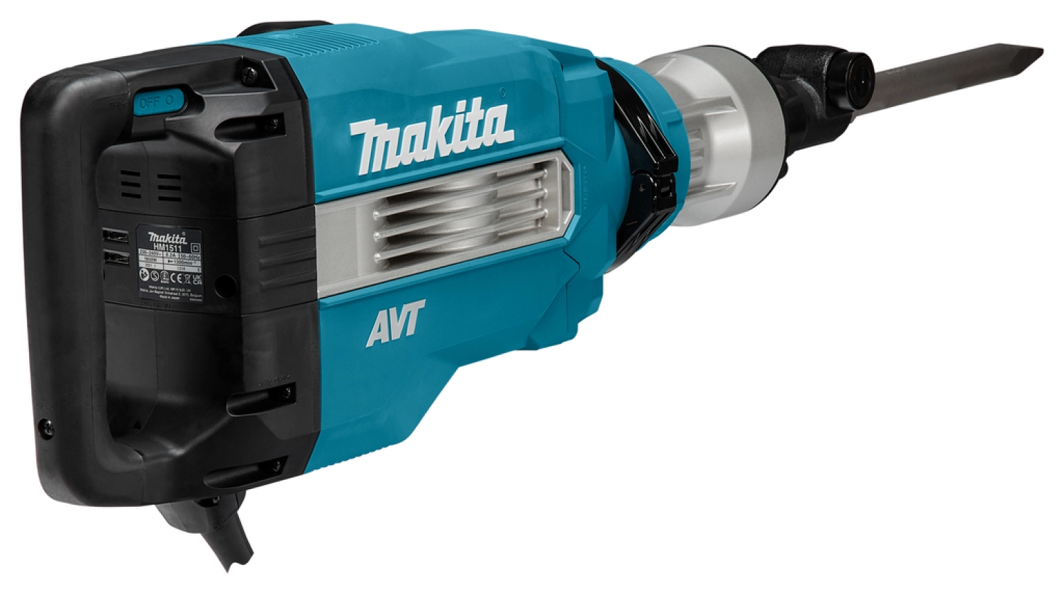 Makita HM1511 SW30 Breekhamer in koffer - 1850W - 48,9J