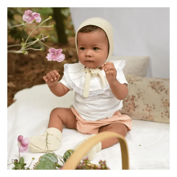 Lililotte Exclusivité Lililotte x Smallable - Blouse Charline | Blanc cassé