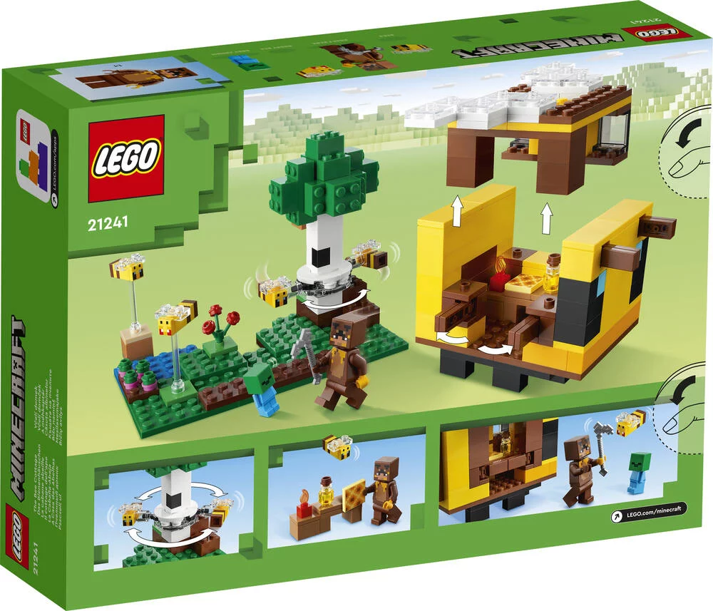 LEGO®MINECRAFT™ 21241 - LA CABANE ABEILLE