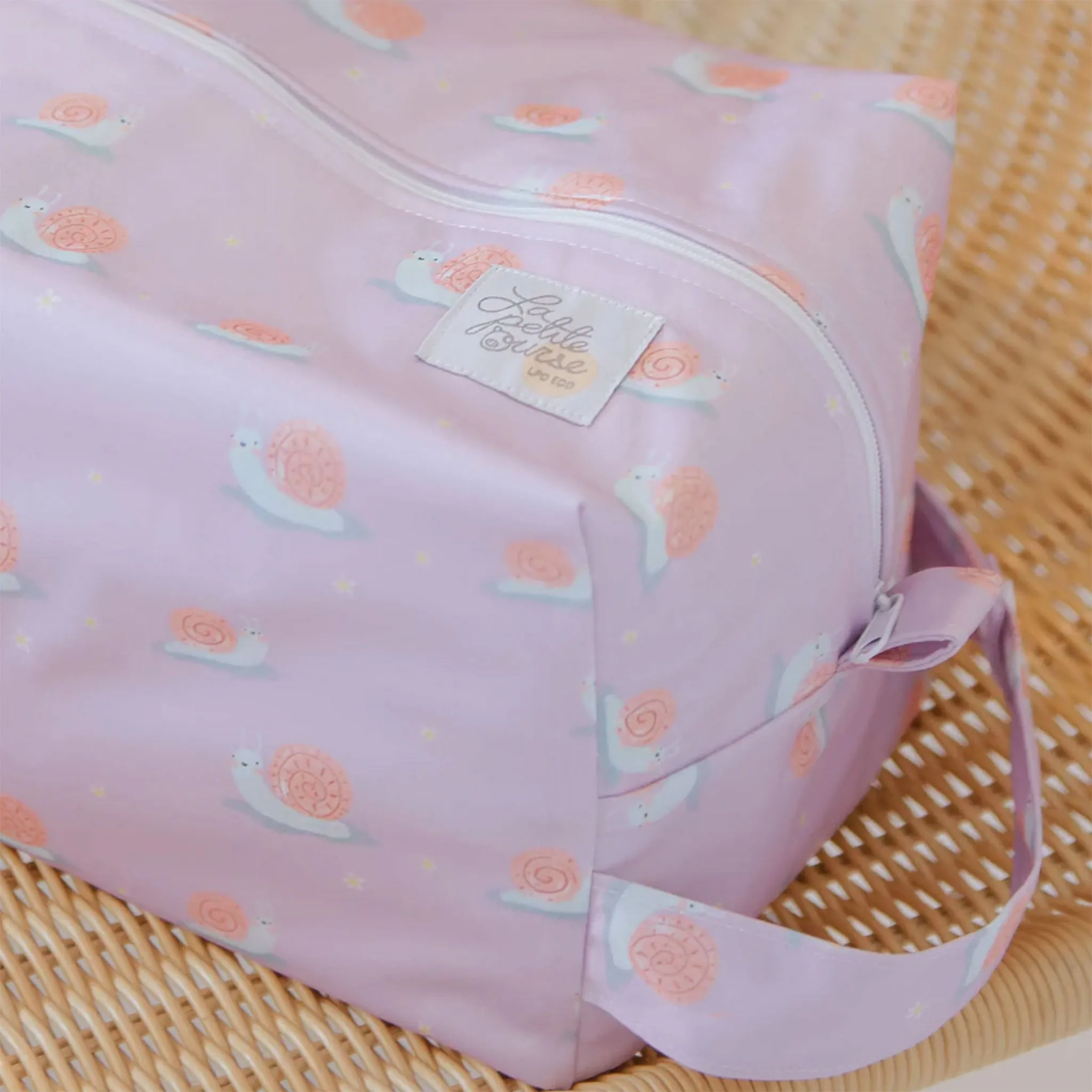 La Petite Ourse Sac de Rangement POD - Escargot