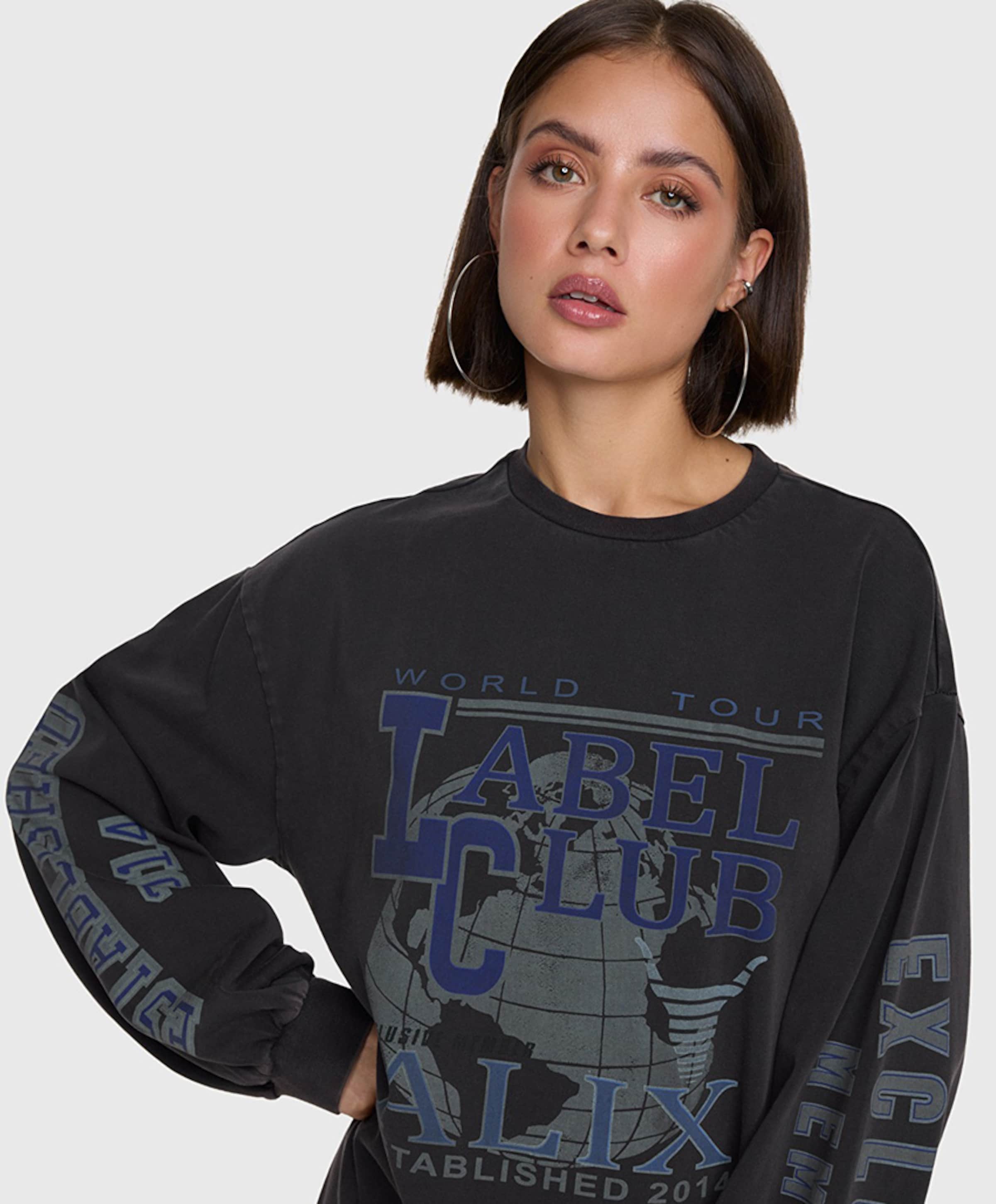 Alix The Label Dames longsleeve grijs