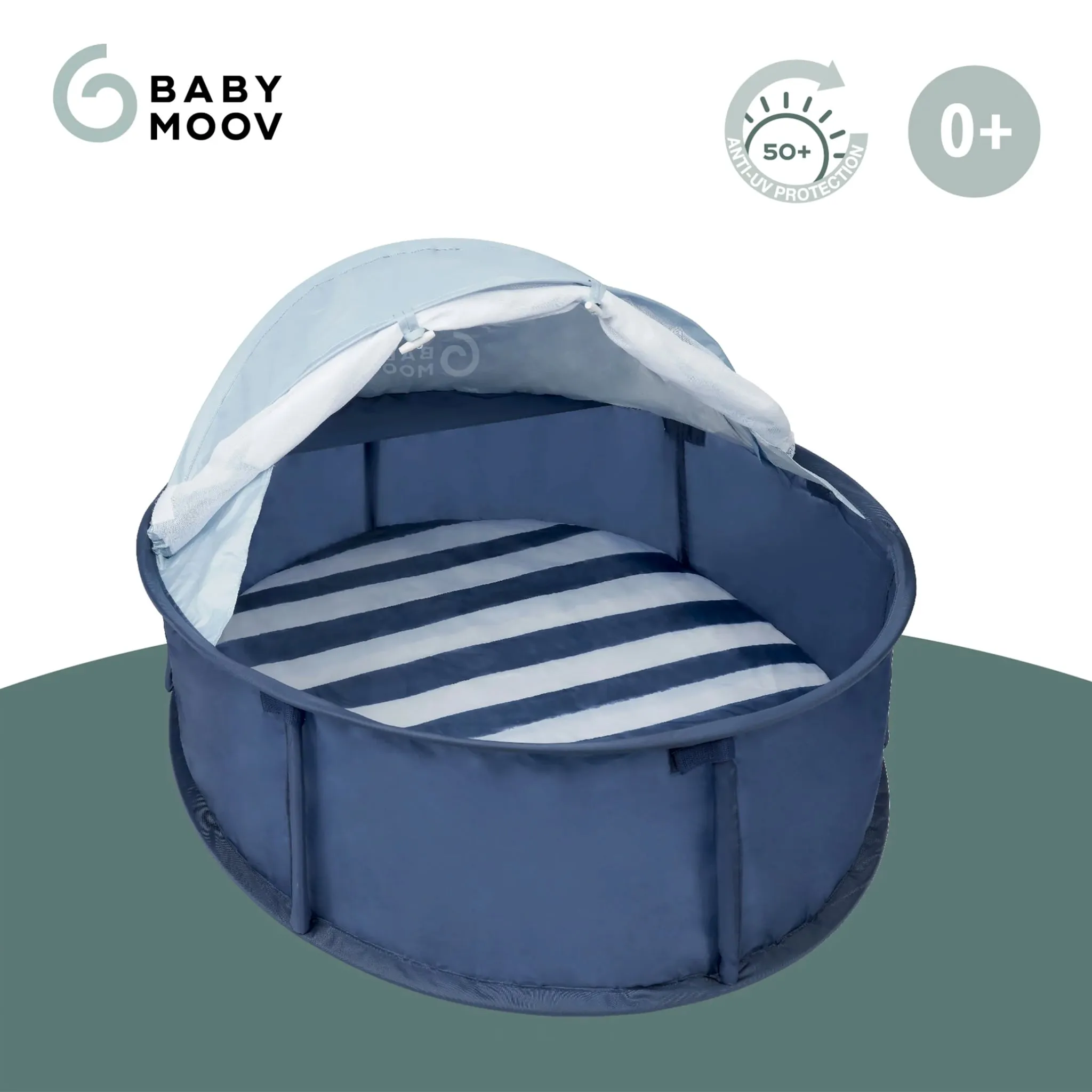 Babymoov Tente Anti-UV  Anti-Moustique Babyni - Marinière