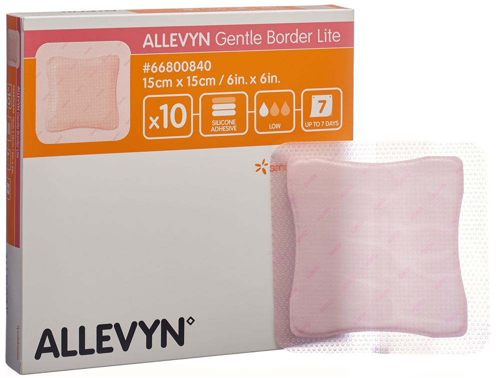 ALLEVYN 15x15cm 10 Stk