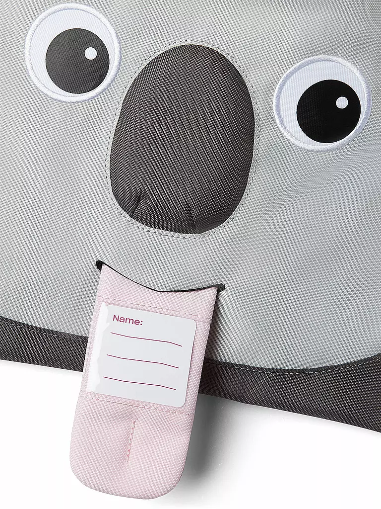 AFFENZAHN Sportbeutel Koala grau