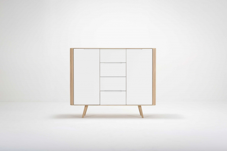Gazzda Ena Dressoir twee whitewash