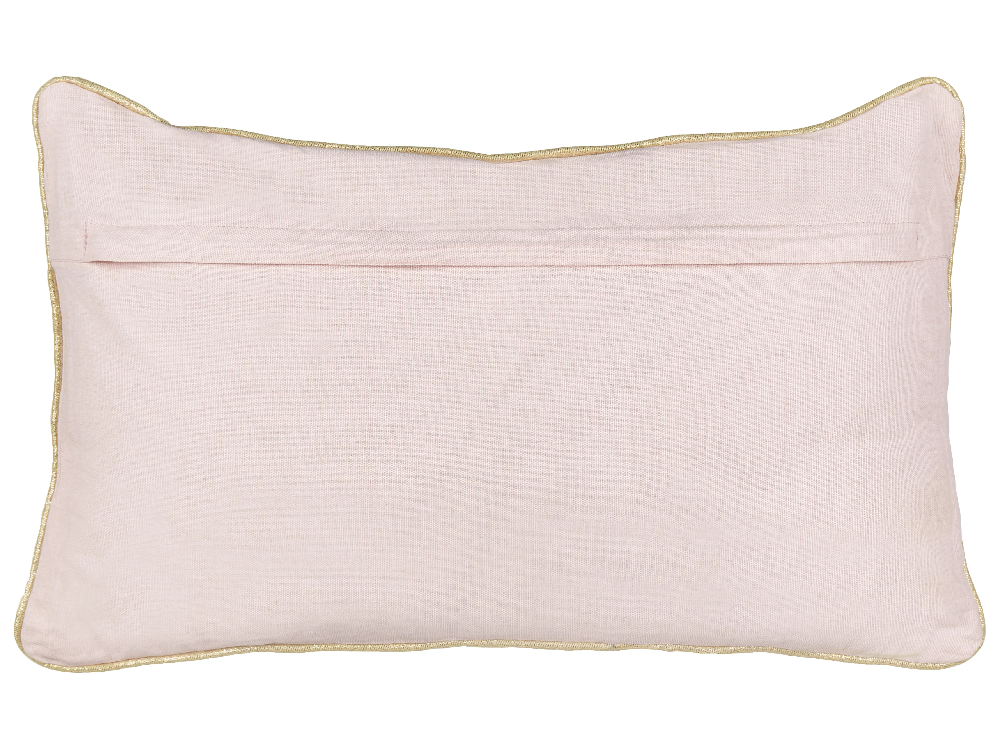 Set van 2 sierkussens ALSOBIA Fluweel 30 x 50 cm Roze kerstmotief