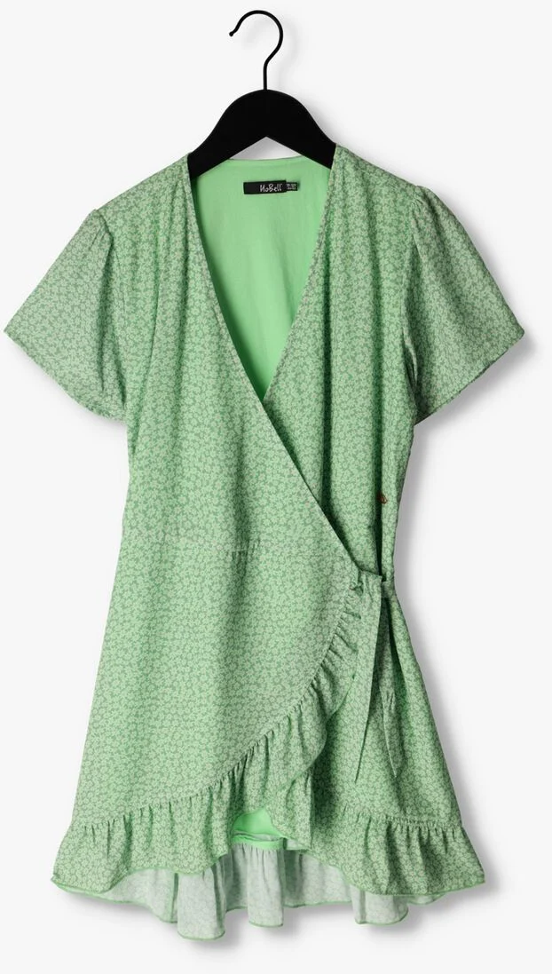 NOBELL groene nobell mini jurk morly b cross over