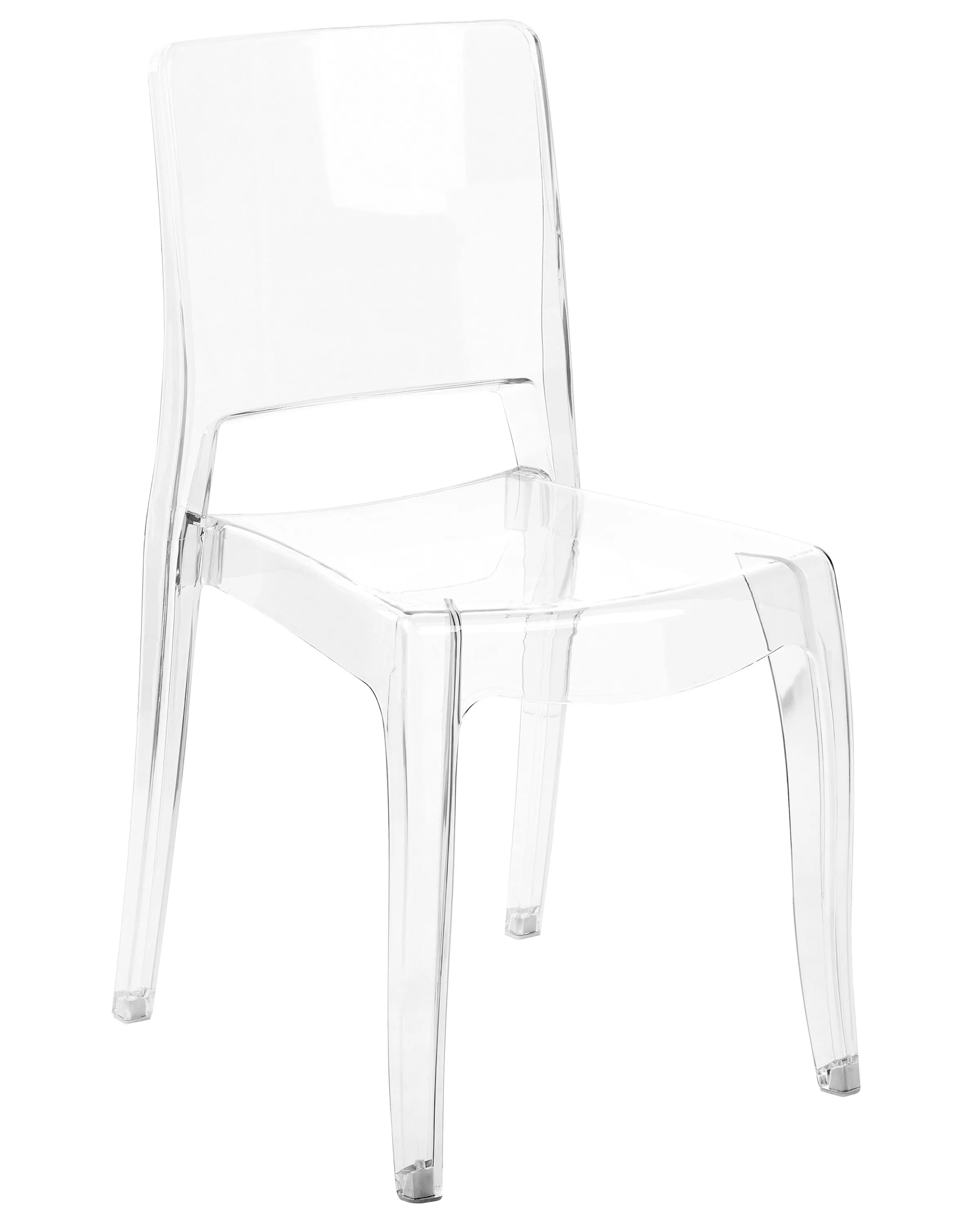 Set van 2 eetkamerstoelen WESTBRIDGE Transparant