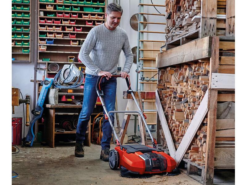 Einhell Kehrmaschine TE-SW 18/610 Li-Solo Akku-Kehrmaschine