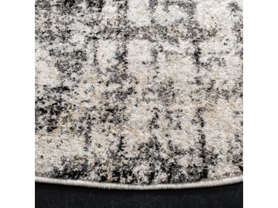 Tapis Silver & Black 122 X 122 cm - Brianna
