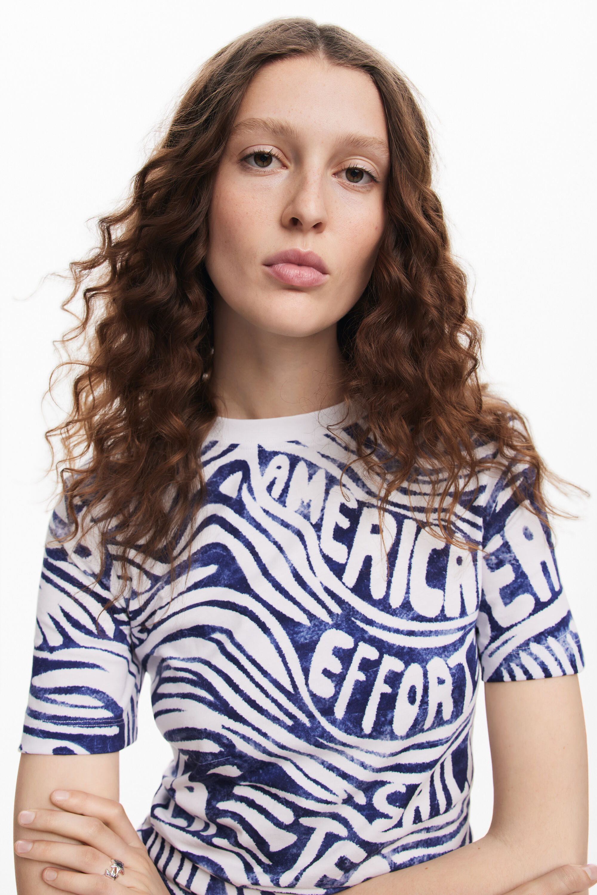 Camiseta azul American Magic