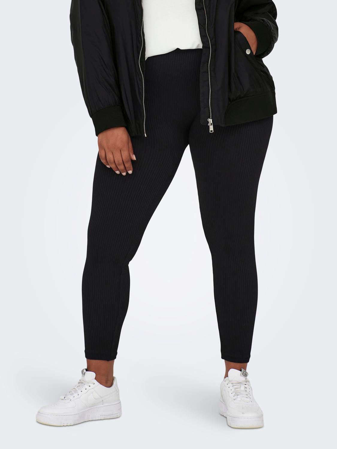 ONPJAINA Hohe Taille Enger Schnitt Sportleggings Black