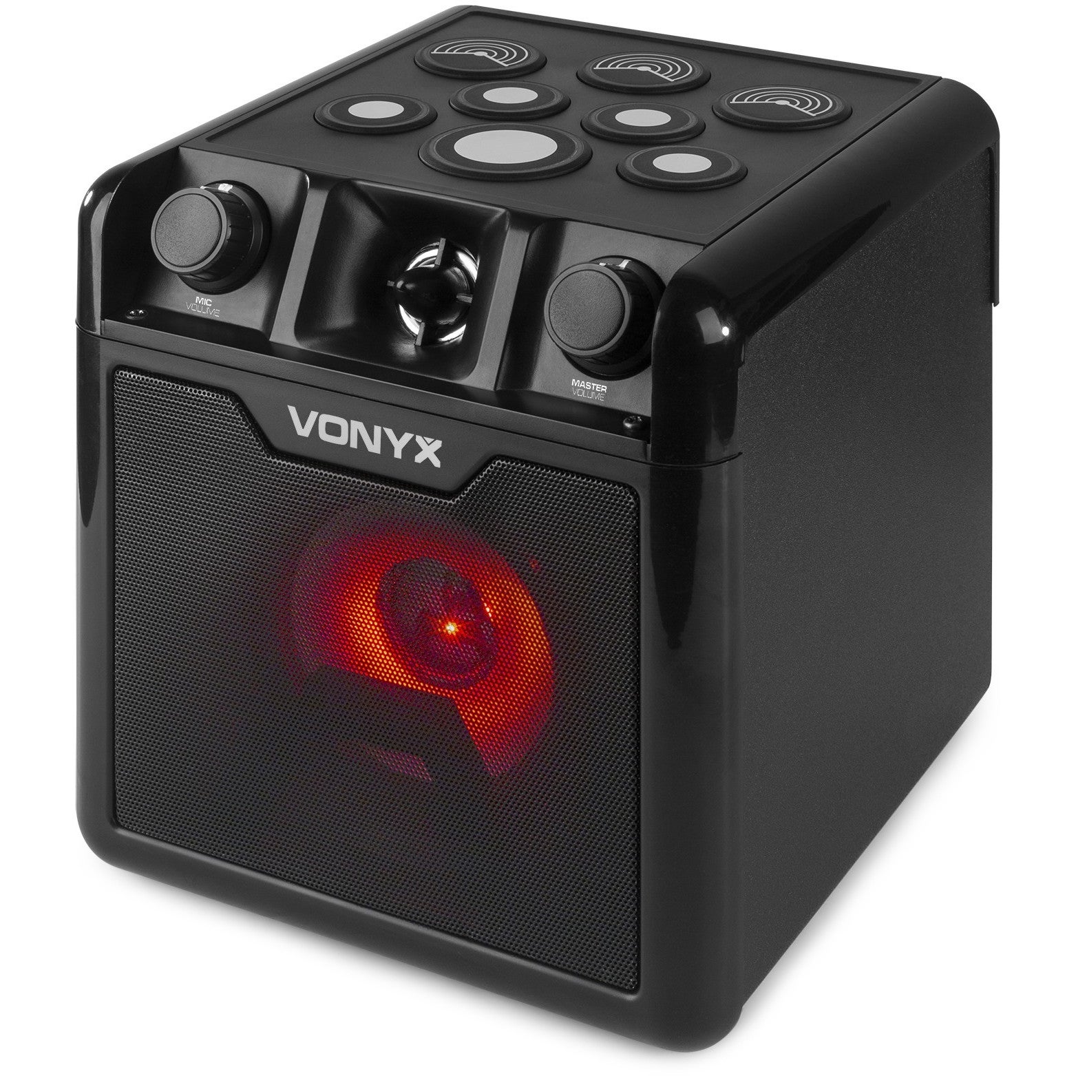 Vonyx SBS50B-DRUM karaoke set met drumpads