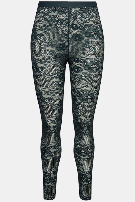 Strumpf-Leggings, Spitze