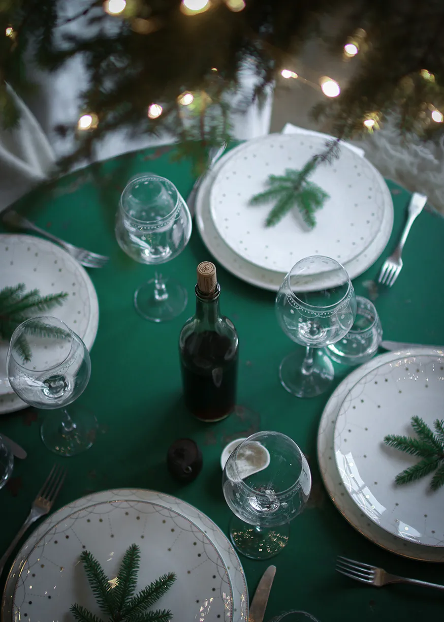 Wik & Walsøe Julemorgen Girlander Gourmettallerken