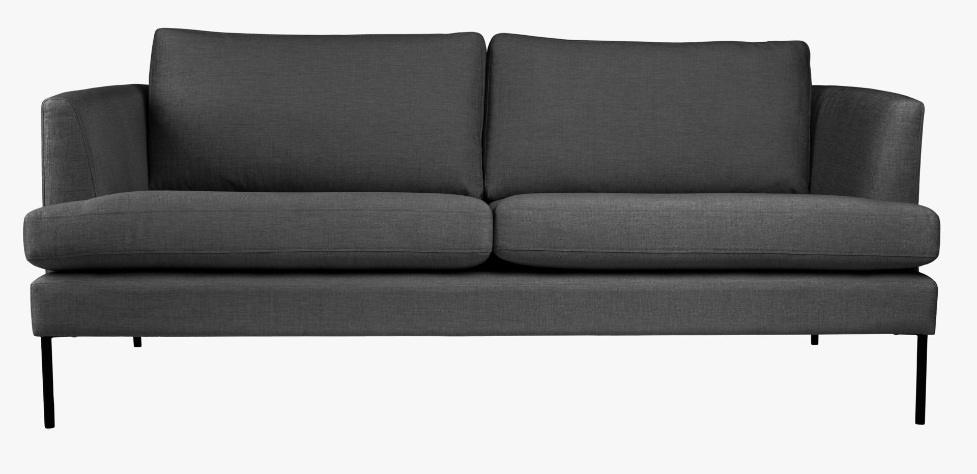3 seter sofa grå - 189x94x80 cm
