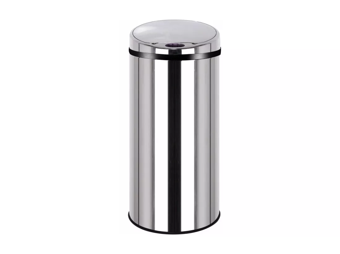 Poubelle automatique ARTIC Argent Acier inoxydable 42 L