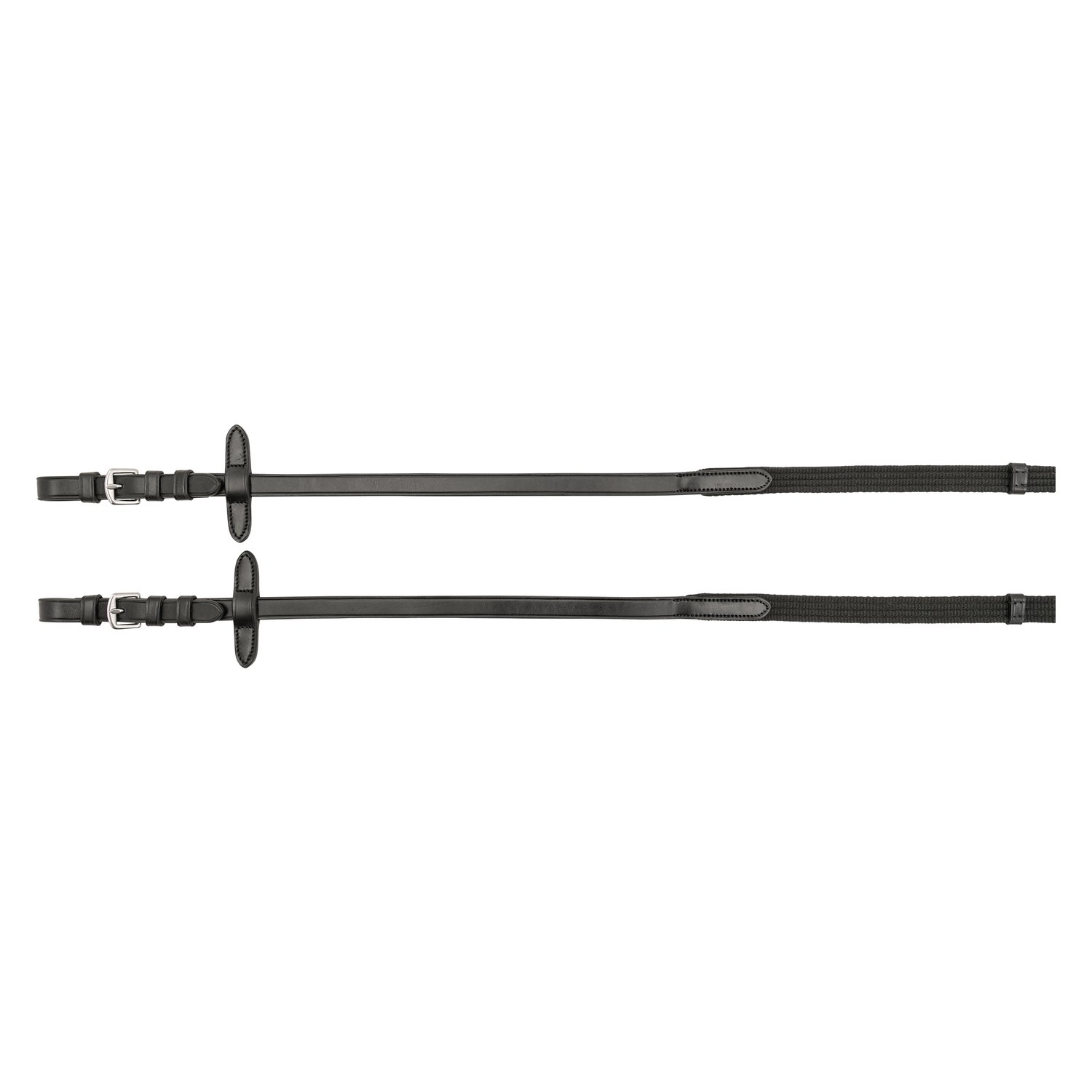 Cheval de Luxe Gurtzügel  - schwarz - Vollblut/Warmblut