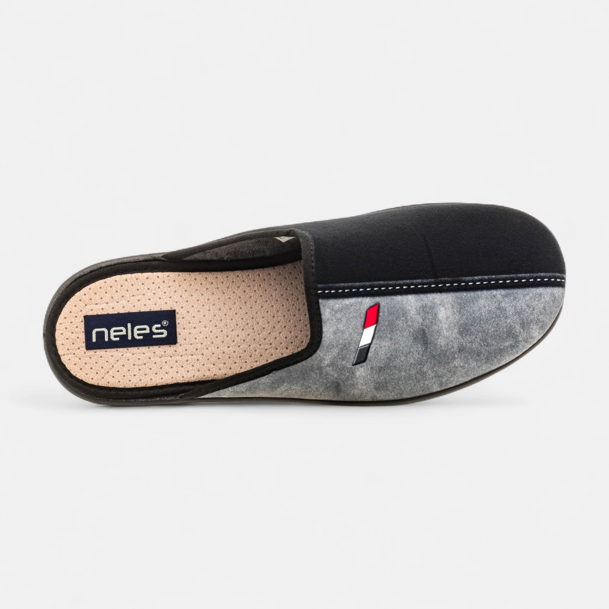 Pantoufles mules Homme noir