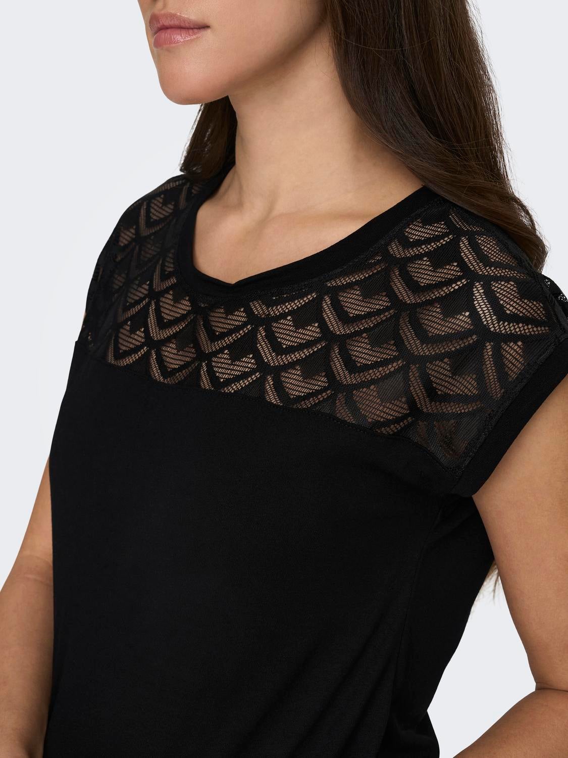OLMNICOLE Top Black